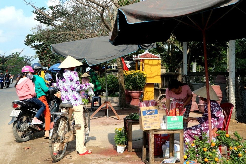 Khách du xuân ở Hội An Khách du xuân ở Hội An