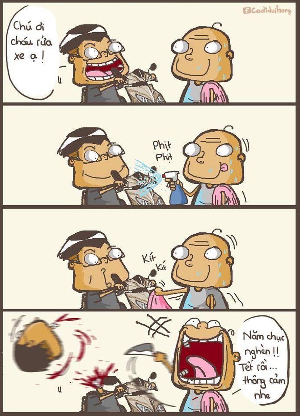 Dân mạng chế ảnh hài hước thể hiện góc nhìn đa chiều về Tết - 4 Dân mạng chế ảnh hài hước thể hiện góc nhìn đa chiều về Tết - 4