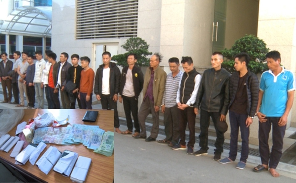 Bắt giữ 18 đối tượng đánh bạc trong ngày mùng 4 Tết - 1 Bắt giữ 18 đối tượng đánh bạc trong ngày mùng 4 Tết - 1