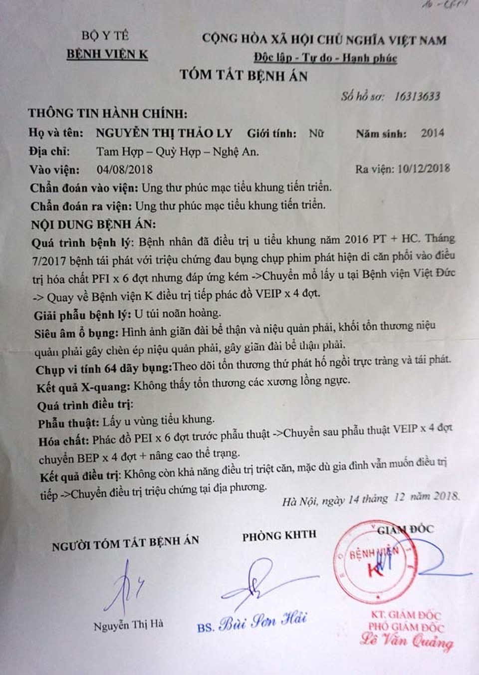 Tiếng khóc xé lòng của bé 5 tuổi liên tục 3 năm chống chọi với bệnh ung thư - 2 Tiếng khóc xé lòng của bé 5 tuổi liên tục 3 năm chống chọi với bệnh ung thư - 2