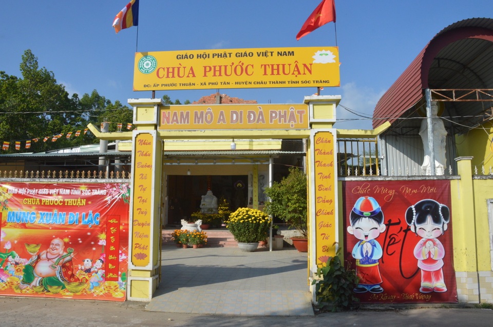 Chùa Phước Thuận tọa lạc huyện Châu Thành, tỉnh Sóc Trăng. Chùa Phước Thuận tọa lạc huyện Châu Thành, tỉnh Sóc Trăng.