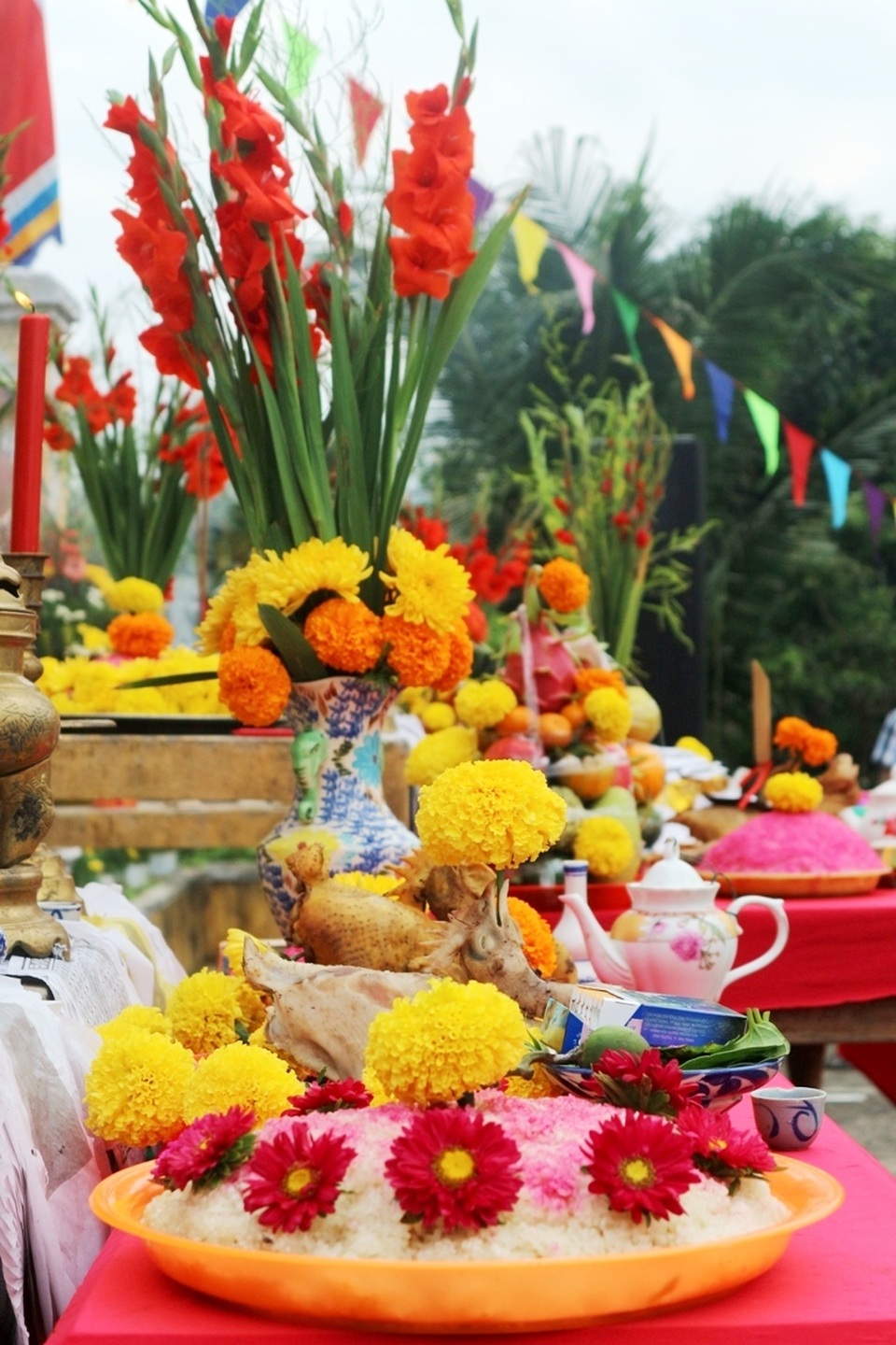 Lễ hội Cầu Bông làng rau Trà Quế Lễ hội Cầu Bông làng rau Trà Quế