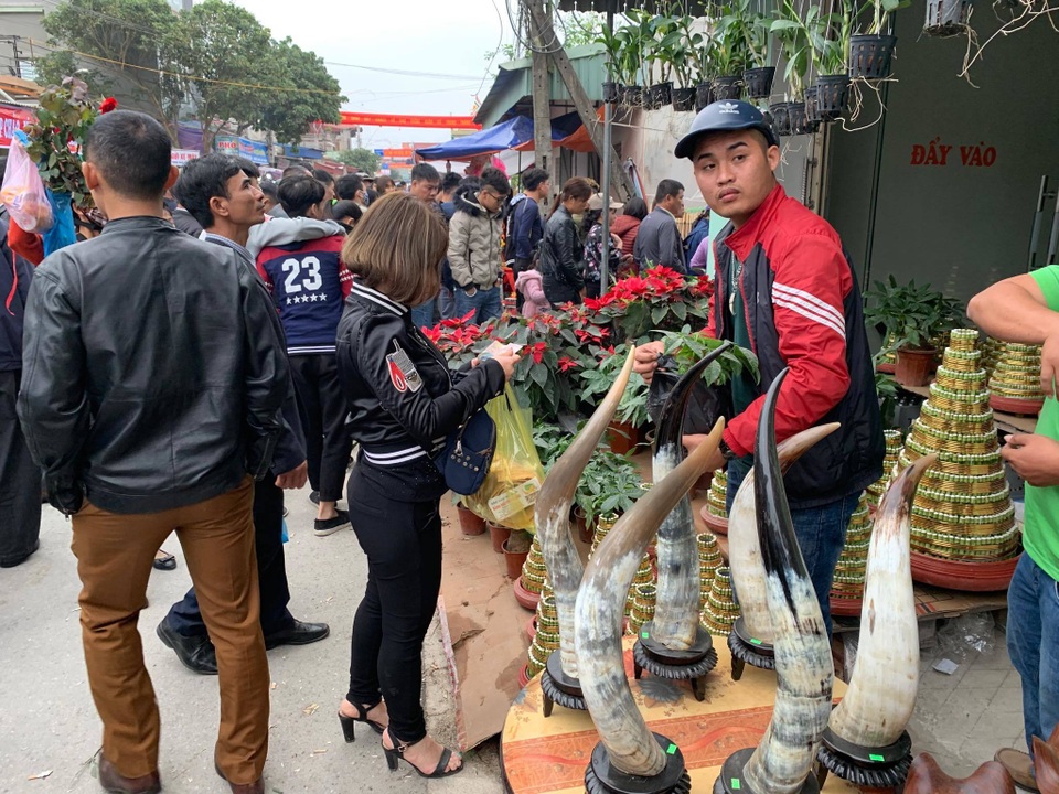 Chưa khai hội, Chợ Viềng đã nêm chật cứng người - 9 Chưa khai hội, Chợ Viềng đã nêm chật cứng người - 9