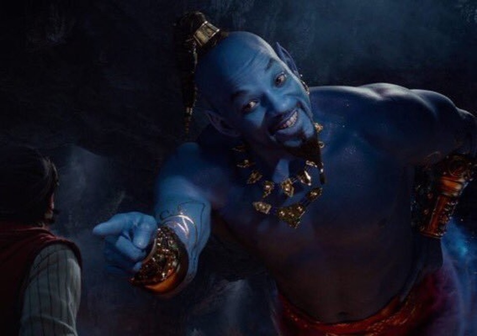 Disney hé lộ “Thần đèn” Will Smith trong “Aladdin 2019” - 1 Disney hé lộ “Thần đèn” Will Smith trong “Aladdin 2019” - 1