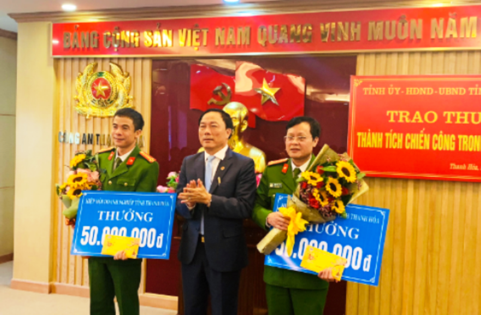 Phá những chuyên án “khủng”, Công an Thanh Hóa nhận thưởng lớn đầu năm - 2 Phá những chuyên án “khủng”, Công an Thanh Hóa nhận thưởng lớn đầu năm - 2