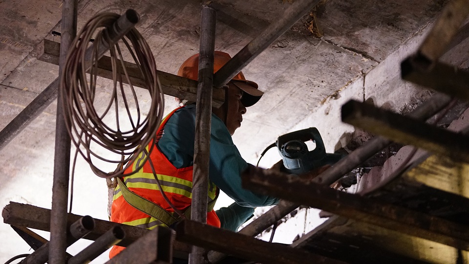Thâm nhập công trường metro Bến Thành - Suối Tiên những ngày đầu năm - 12