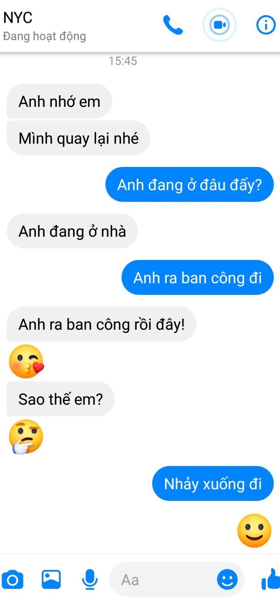 Ngã ngửa với màn đối đáp bá đạo khi người yêu cũ nhắn tin ngày Valentine - 1 Ngã ngửa với màn đối đáp bá đạo khi người yêu cũ nhắn tin ngày Valentine - 1