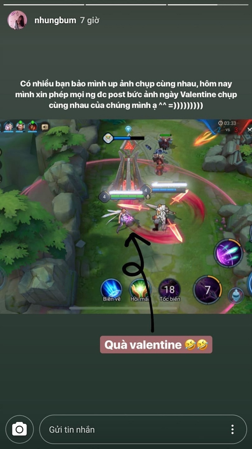 Dàn bạn gái tuyển U23 Việt Nam hào hứng khoe quà được tặng ngày Valentine - 7 Dàn bạn gái tuyển U23 Việt Nam hào hứng khoe quà được tặng ngày Valentine - 7