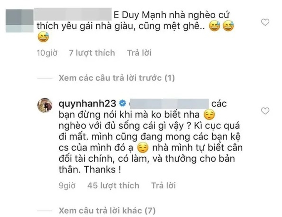 Trận chiến giữa bạn gái cầu thủ Quang Hải, Văn Lâm, Duy Mạnh với anti fans - 6 Trận chiến giữa bạn gái cầu thủ Quang Hải, Văn Lâm, Duy Mạnh với anti fans - 6