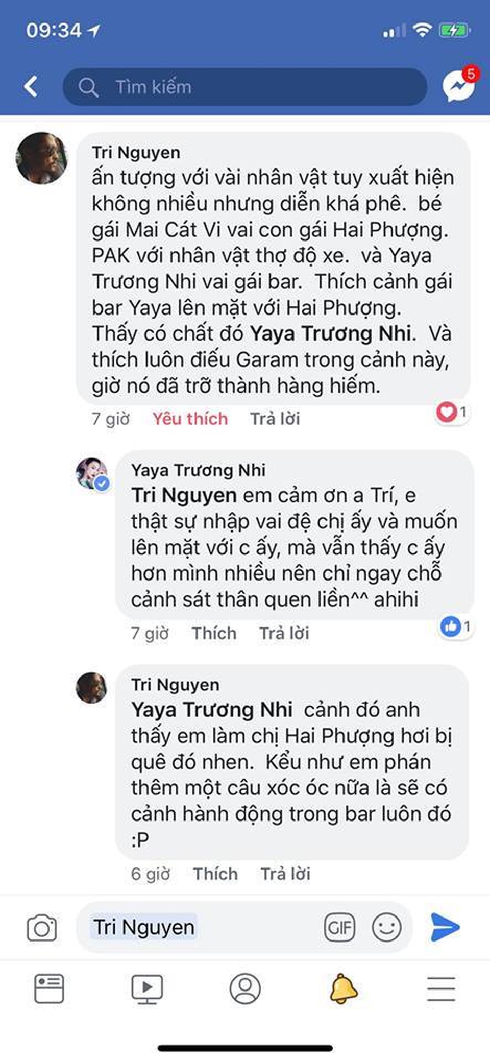 Johnny Trí Nguyễn ấn tượng vai diễn của Yaya Trương Nhi trong Hai Phượng - 1 Johnny Trí Nguyễn ấn tượng vai diễn của Yaya Trương Nhi trong Hai Phượng - 1