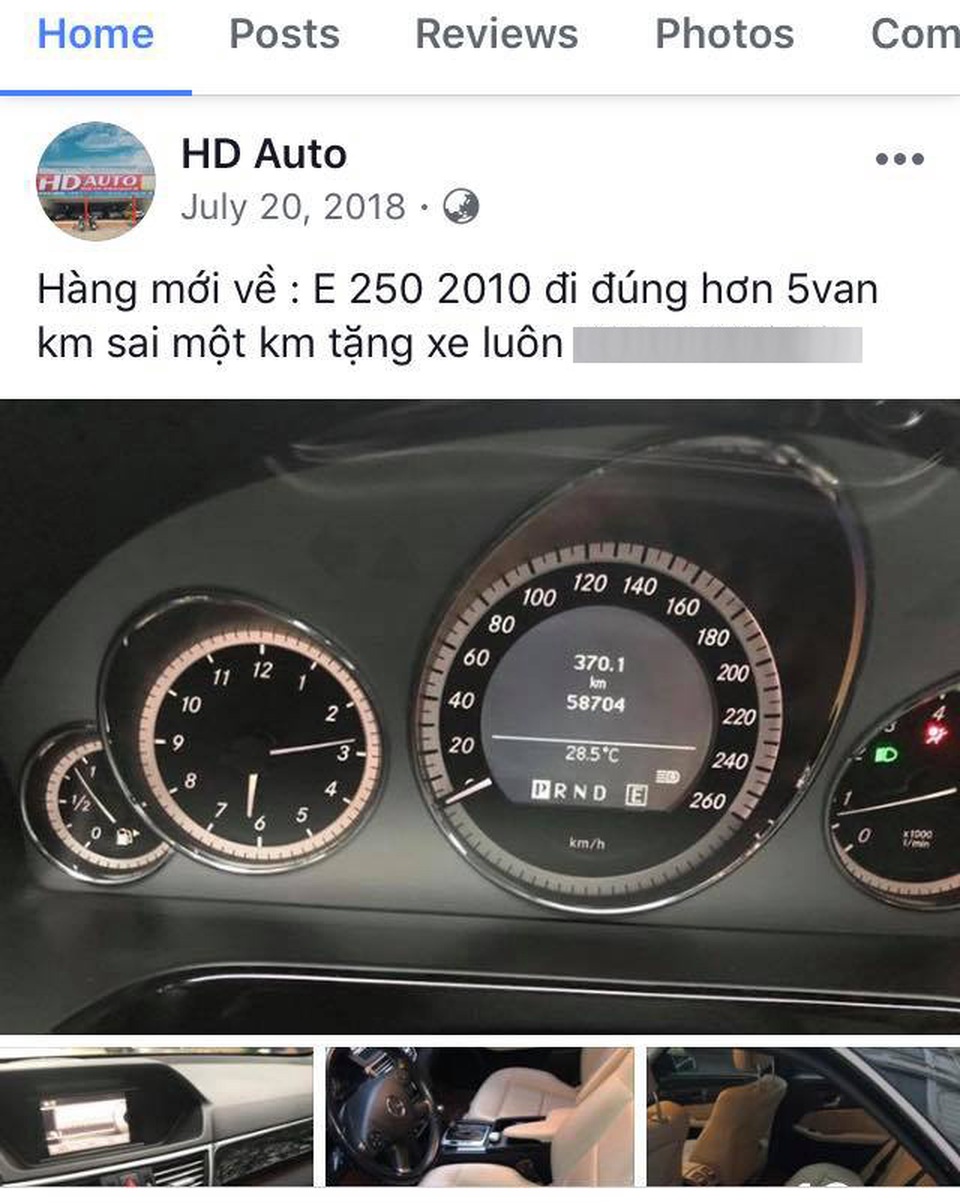 Mất 1,2 tỷ đồng mua Mercedes, khách ngã ngửa xe bị phù phép km - 6 Mất 1,2 tỷ đồng mua Mercedes, khách ngã ngửa xe bị phù phép km - 6