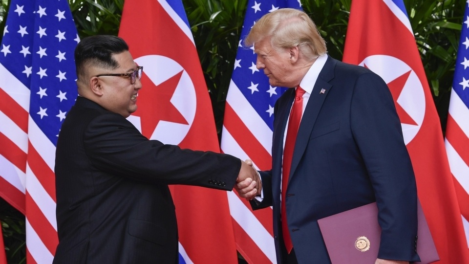 Mỹ-Triều đàm phán nước rút dự thảo tuyên bố chung cho thượng đỉnh tại Hà Nội - 1 Mỹ-Triều đàm phán nước rút dự thảo tuyên bố chung cho thượng đỉnh tại Hà Nội - 1