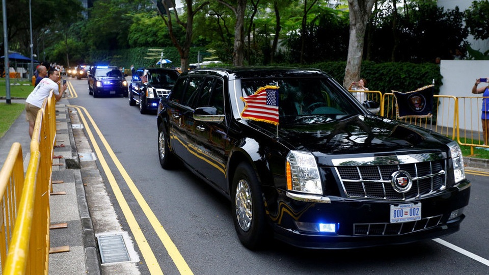 Hai tấm thảm đỏ và bí mật phút chót tại thượng đỉnh Trump - Kim ở Singapore - 3 Hai tấm thảm đỏ và bí mật phút chót tại thượng đỉnh Trump - Kim ở Singapore - 3