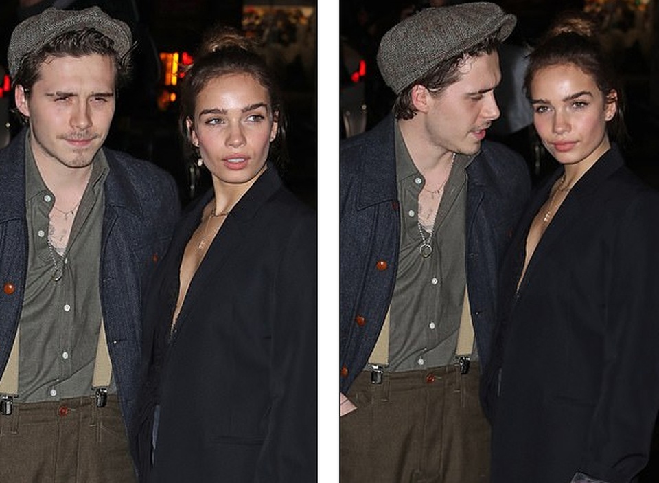 Con trai David Beckham không rời mắt khỏi bạn gái hơn tuổi - 2 Con trai David Beckham không rời mắt khỏi bạn gái hơn tuổi - 2