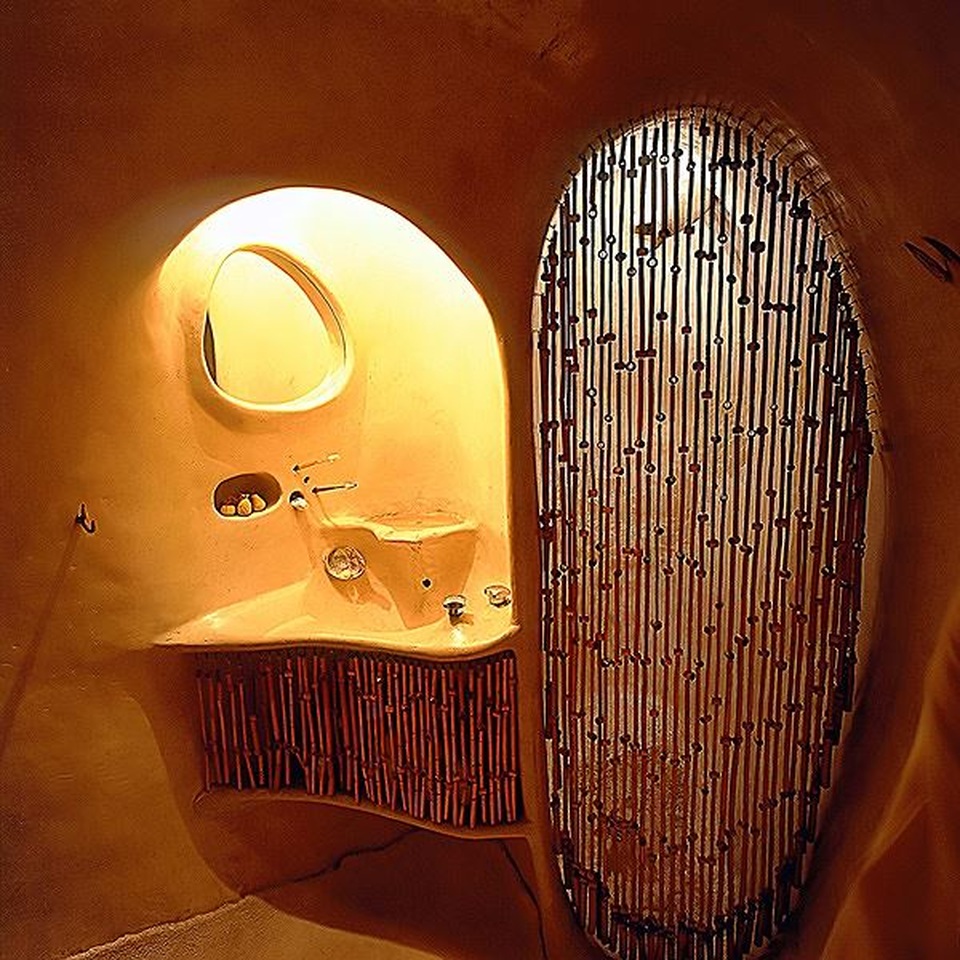 Độc đáo ngôi nhà giấu mình dưới lòng đất - 10