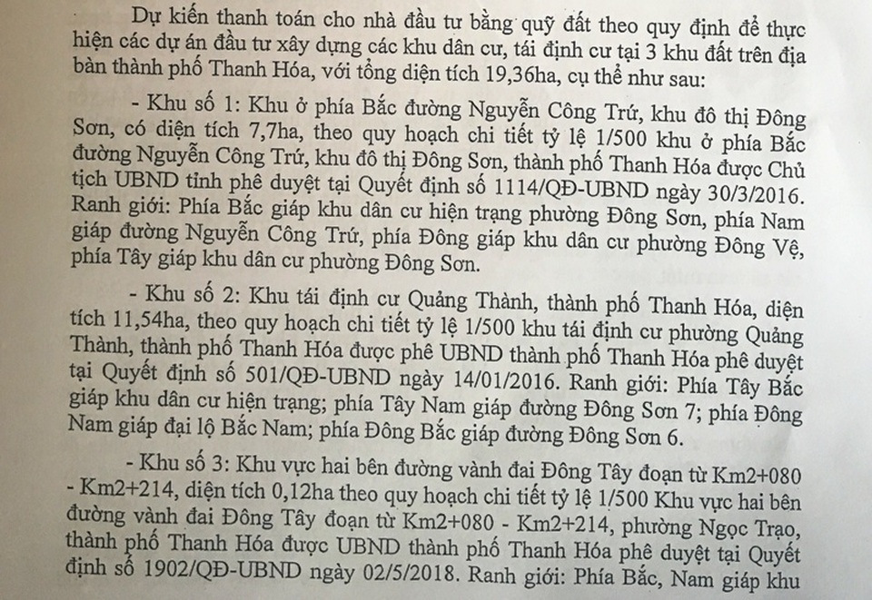 Đổi hơn 19 ha đất lấy 455 m đường - 3 Đổi hơn 19 ha đất lấy 455 m đường - 3