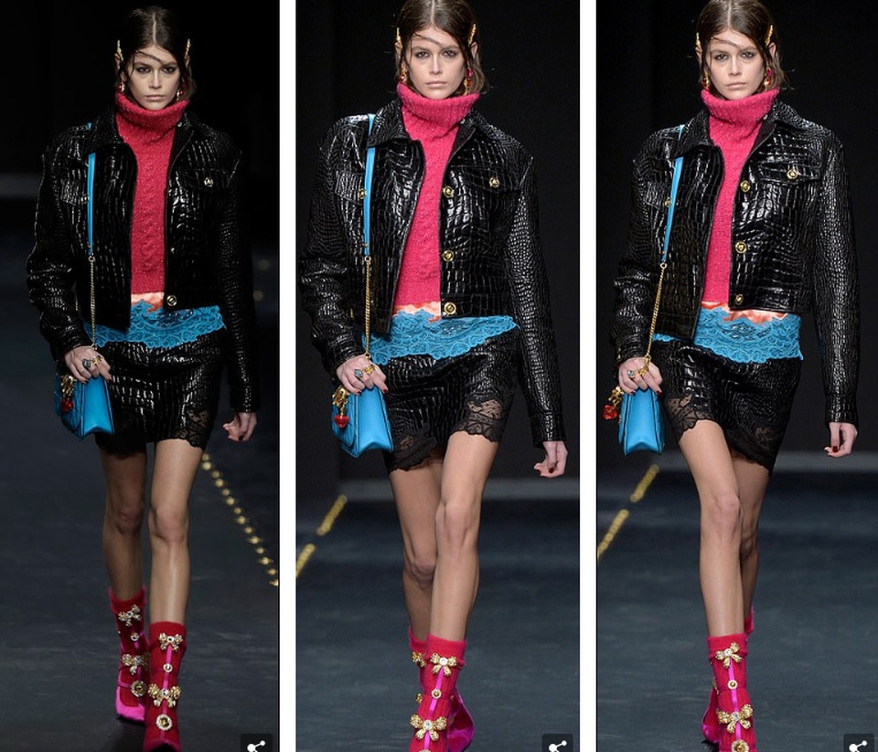 Dàn chân dài đình đám tỏa sáng tại Milan  - 13