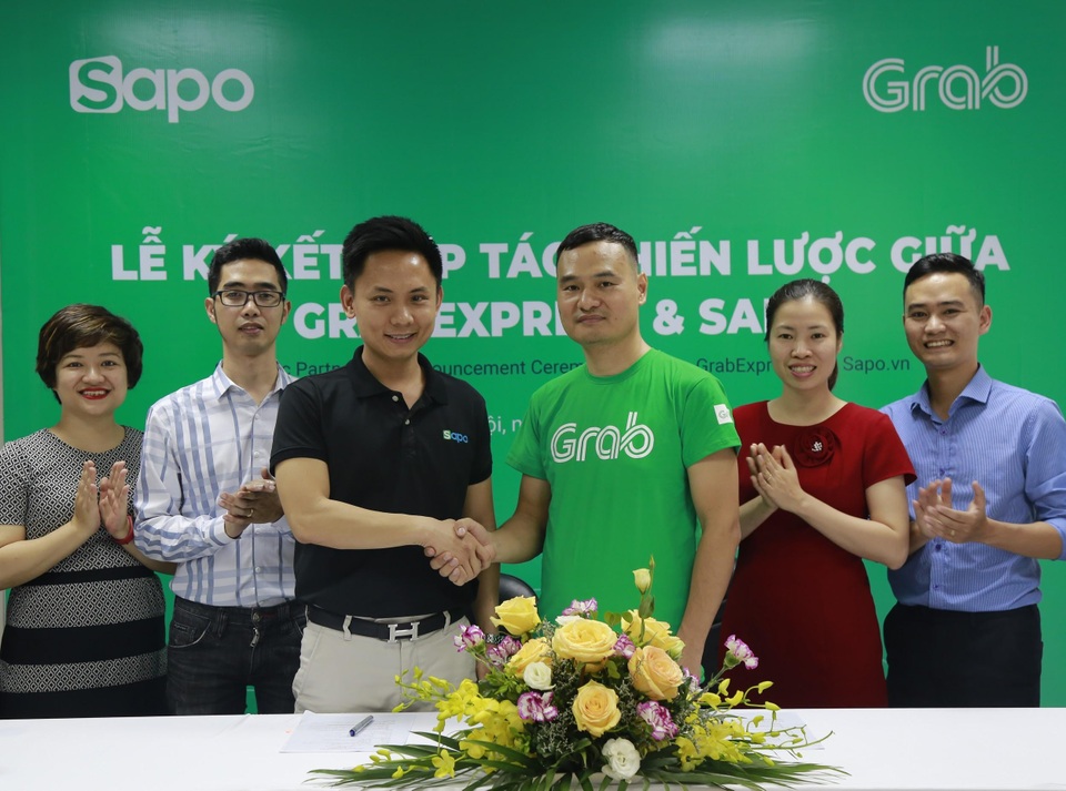 Sapo hợp tác với GrabExpress giao hàng trong 2h - 1 Sapo hợp tác với GrabExpress giao hàng trong 2h - 1