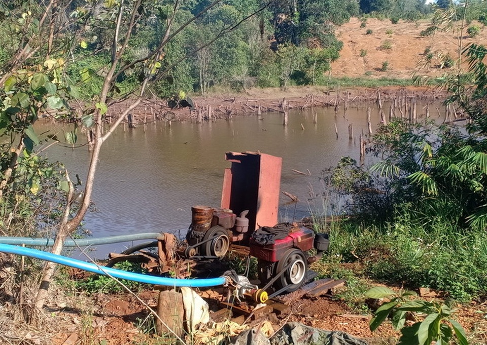 Người dân lao đao, hàng ngàn ha cây trồng chờ... chết vì nắng hạn - 6 Người dân lao đao, hàng ngàn ha cây trồng chờ... chết vì nắng hạn - 6