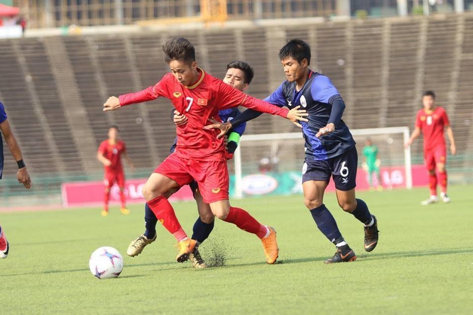 Vượt qua U22 Campuchia, U22 Việt Nam giành HCĐ U22 Đông Nam Á - 1 Vượt qua U22 Campuchia, U22 Việt Nam giành HCĐ U22 Đông Nam Á - 1