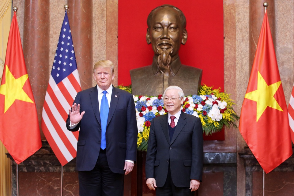 Tổng thống Trump cảm ơn Việt Nam tổ chức thượng đỉnh Mỹ - Triều - 1 Tổng thống Trump cảm ơn Việt Nam tổ chức thượng đỉnh Mỹ - Triều - 1