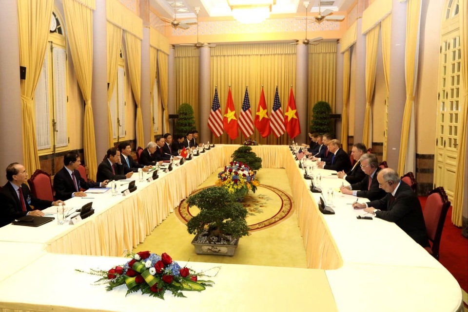 Tổng thống Donald Trump hội kiến Tổng Bí thư, Chủ tịch nước Nguyễn Phú Trọng - 6 Tổng thống Donald Trump hội kiến Tổng Bí thư, Chủ tịch nước Nguyễn Phú Trọng - 6