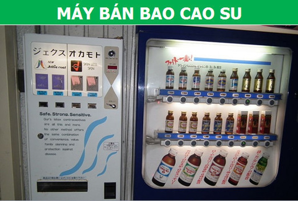 Ngỡ ngàng với những chiếc máy bán hàng tự động có một không hai ở Nhật Bản - 1 Ngỡ ngàng với những chiếc máy bán hàng tự động có một không hai ở Nhật Bản - 1