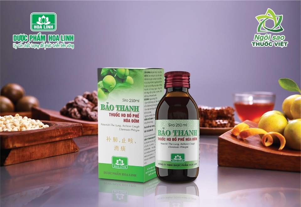Thuốc ho bổ phế Bảo Thanh ra mắt quy cách mới - Chai siro 250ml - 1 Thuốc ho bổ phế Bảo Thanh ra mắt quy cách mới - Chai siro 250ml - 1