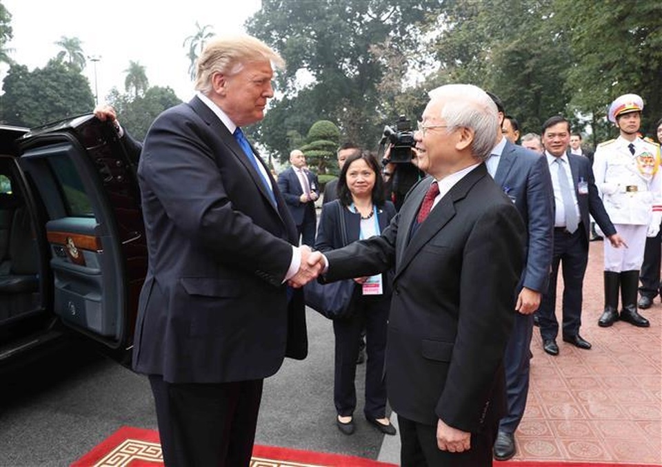 Tổng thống Donald Trump hội kiến Tổng Bí thư, Chủ tịch nước Nguyễn Phú Trọng - 7 Tổng thống Donald Trump hội kiến Tổng Bí thư, Chủ tịch nước Nguyễn Phú Trọng - 7