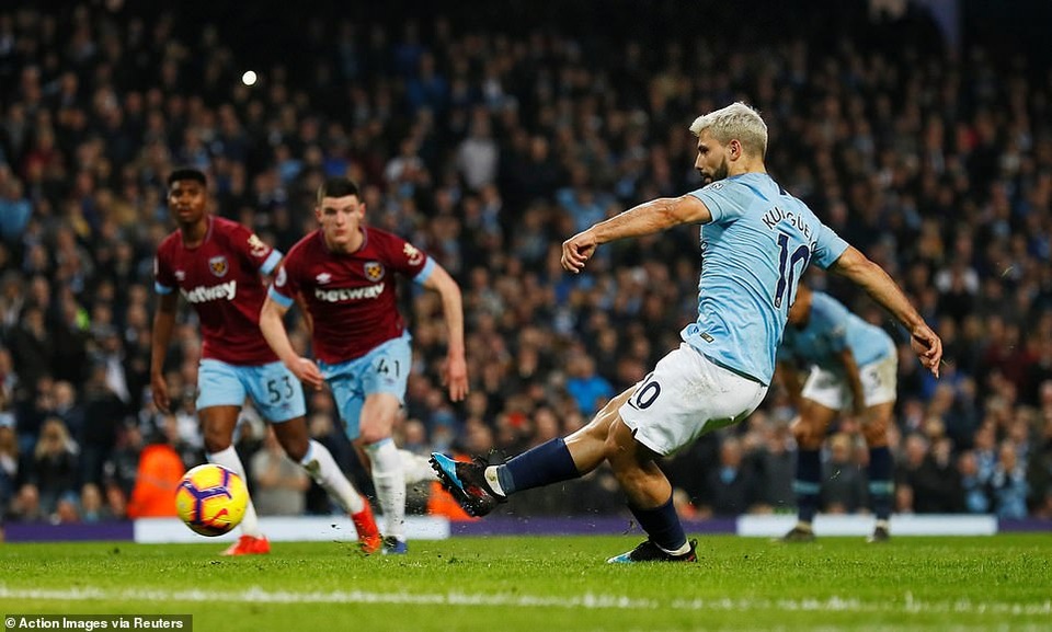 Man City 1-0 West Ham: Quả phạt đền tranh cãi - 1 Man City 1-0 West Ham: Quả phạt đền tranh cãi - 1
