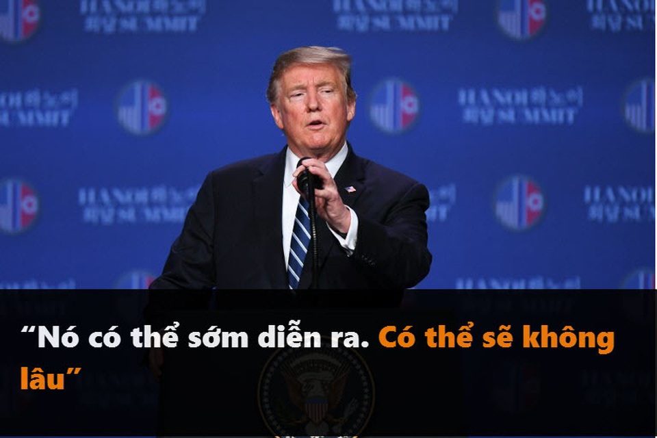 Những phát ngôn đáng chú ý của Tổng thống Trump tại thượng đỉnh ở Hà Nội - 5 Những phát ngôn đáng chú ý của Tổng thống Trump tại thượng đỉnh ở Hà Nội - 5