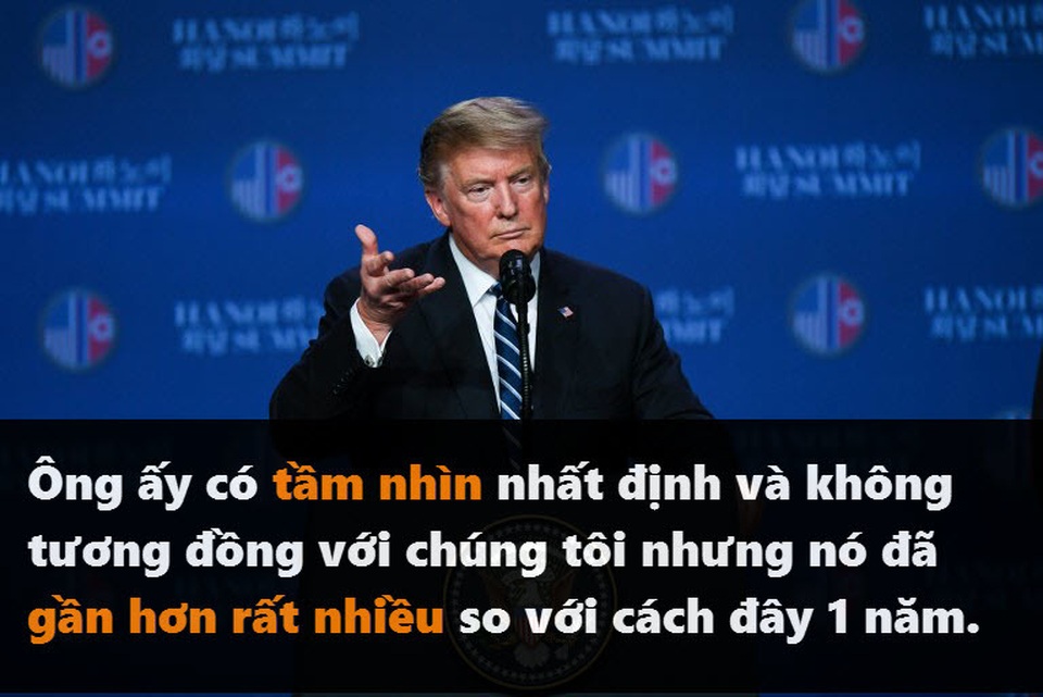 Những phát ngôn đáng chú ý của Tổng thống Trump tại thượng đỉnh ở Hà Nội - 7 Những phát ngôn đáng chú ý của Tổng thống Trump tại thượng đỉnh ở Hà Nội - 7