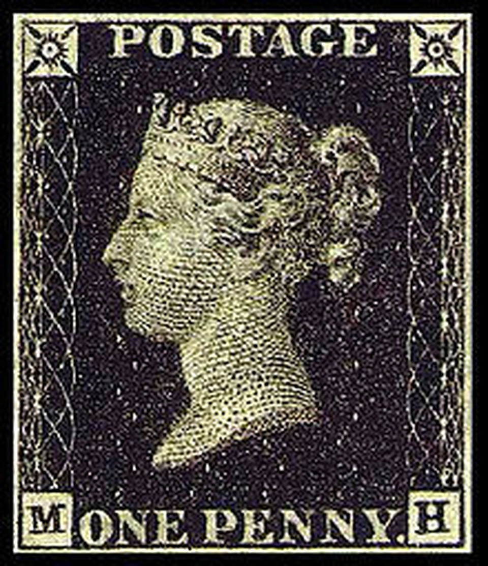 Penny Black là con tem đầu tiên trên thế giới.