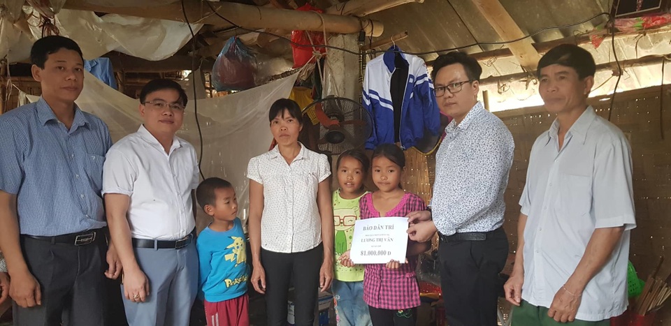 Bạn đọc giúp 4 mẹ con chị Lương Thị Vân có nhà mới - 1 Bạn đọc giúp 4 mẹ con chị Lương Thị Vân có nhà mới - 1