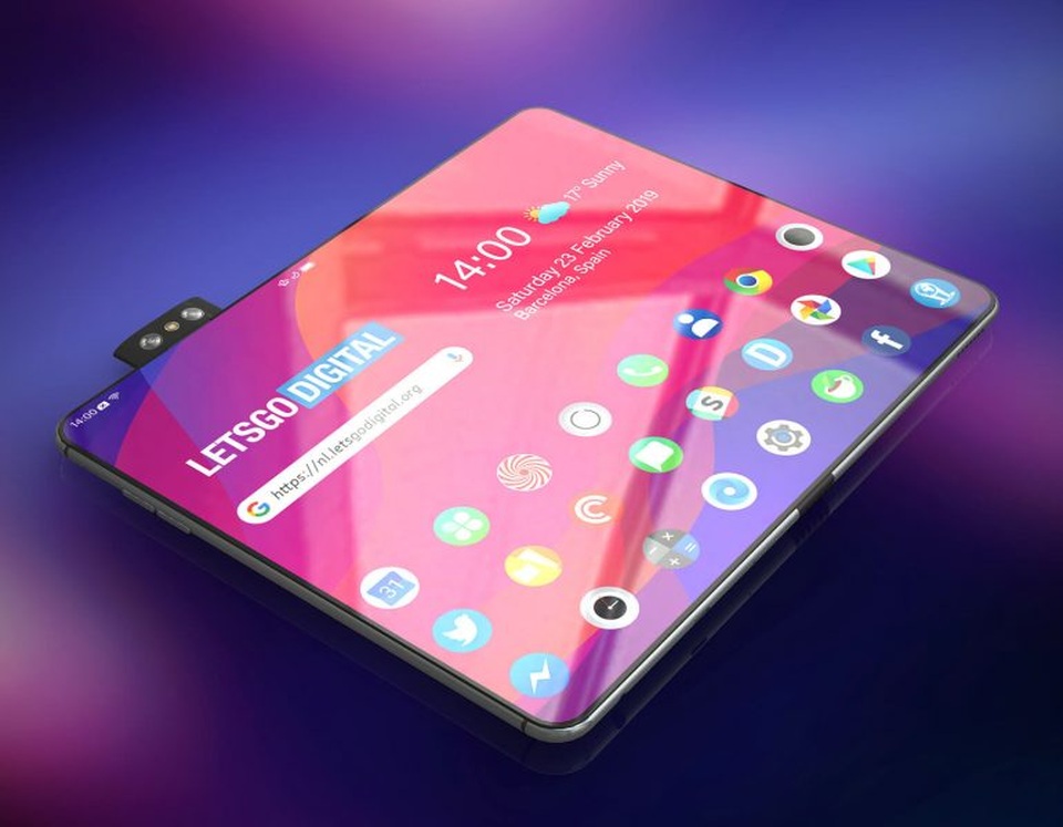 Ngắm bản concept smartphone màn hình gập của Oppo - 3 Ngắm bản concept smartphone màn hình gập của Oppo - 3