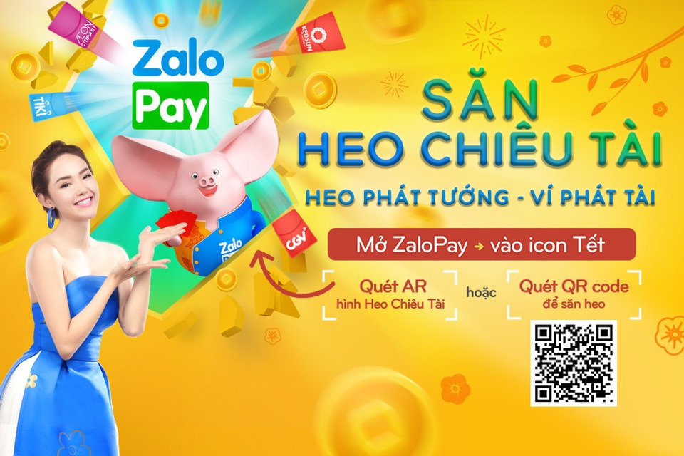 ZaloPay tăng trưởng 400% sau chương trình Tết Kỷ Hợi - 2 ZaloPay tăng trưởng 400% sau chương trình Tết Kỷ Hợi - 2