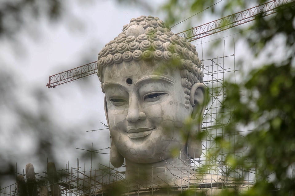 Mục sở thị đại tượng Phật vì hòa bình thế giới lớn nhất Đông Nam Á ở Hà Nội - 6 Mục sở thị đại tượng Phật vì hòa bình thế giới lớn nhất Đông Nam Á ở Hà Nội - 6