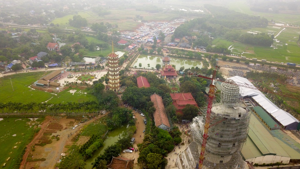 Mục sở thị đại tượng Phật vì hòa bình thế giới lớn nhất Đông Nam Á ở Hà Nội - 9 Mục sở thị đại tượng Phật vì hòa bình thế giới lớn nhất Đông Nam Á ở Hà Nội - 9