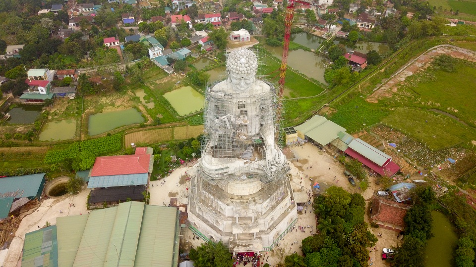 Mục sở thị đại tượng Phật vì hòa bình thế giới lớn nhất Đông Nam Á ở Hà Nội - 5 Mục sở thị đại tượng Phật vì hòa bình thế giới lớn nhất Đông Nam Á ở Hà Nội - 5