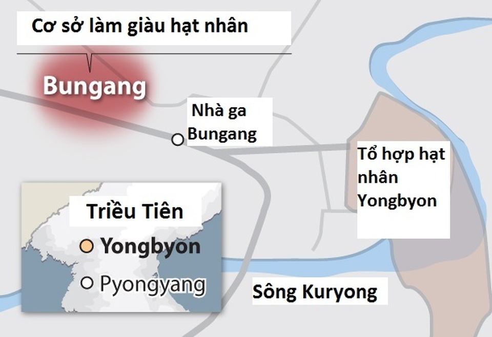 Báo Hàn Quốc hé lộ cơ sở hạt nhân bí mật khiến Mỹ - Triều không đạt thỏa thuận - 1 Báo Hàn Quốc hé lộ cơ sở hạt nhân bí mật khiến Mỹ - Triều không đạt thỏa thuận - 1