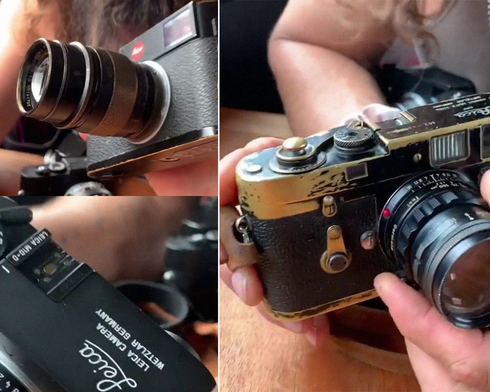 Aquaman actor shows off his Leica camera collection, making many photographers jealous - 4