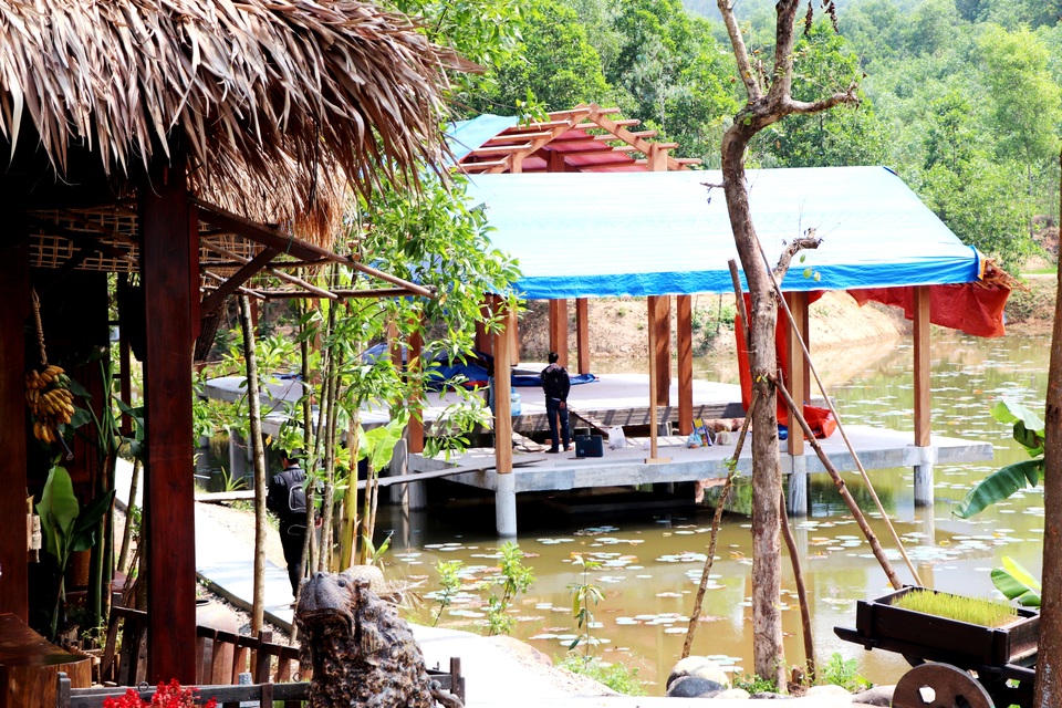 Khu du lịch không phép giữa rừng phòng hộ Khu du lịch không phép giữa rừng phòng hộ
