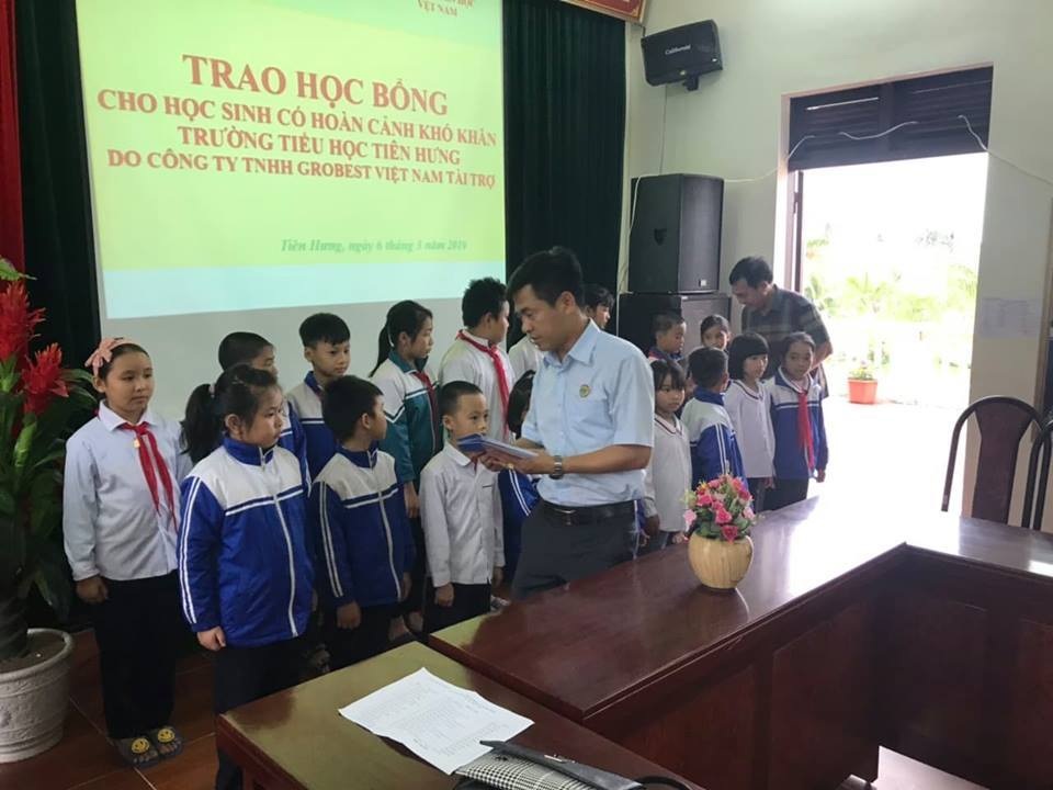 50 suất học bổng Grobest Việt Nam đến với học sinh nghèo Hải Phòng - 2 50 suất học bổng Grobest Việt Nam đến với học sinh nghèo Hải Phòng - 2