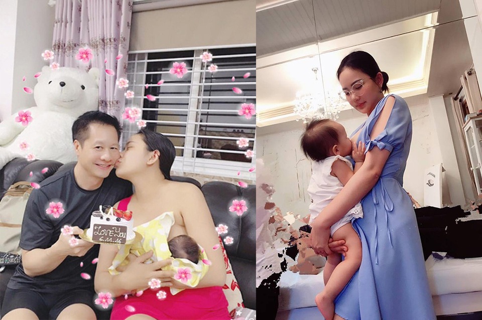 Khoảnh khắc đẹp của sao nữ Việt khi khoe ảnh... đang cho con bú - 5 Khoảnh khắc đẹp của sao nữ Việt khi khoe ảnh... đang cho con bú - 5