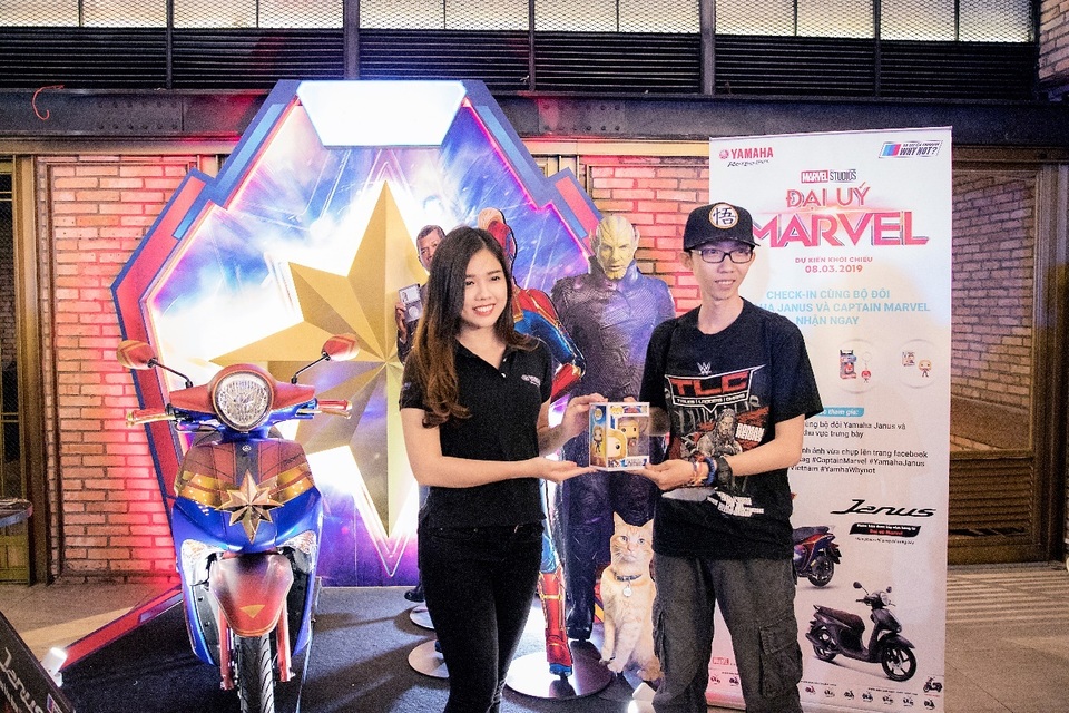 Marvel Studios công bố hợp tác với hãng xe máy Yamaha trong bom tấn Đại Úy Marvel - 4 Marvel Studios công bố hợp tác với hãng xe máy Yamaha trong bom tấn Đại Úy Marvel - 4