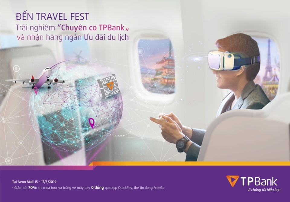 TPBank đưa “chuyên cơ công nghệ” đến lễ hội mua sắm và du lịch lớn nhất 2019 - 1 TPBank đưa “chuyên cơ công nghệ” đến lễ hội mua sắm và du lịch lớn nhất 2019 - 1