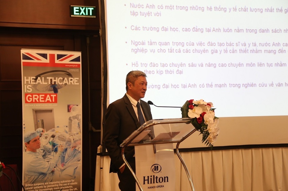 Thúc đẩy hợp tác giáo dục đào tạo ngành y tế Việt Nam – Anh Quốc - 3 Thúc đẩy hợp tác giáo dục đào tạo ngành y tế Việt Nam – Anh Quốc - 3