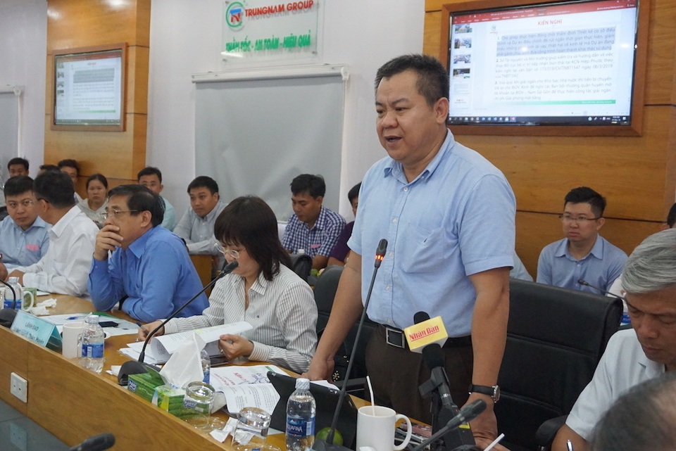 Bí thư Nhân thị sát công trình chống ngập 10.000 tỷ đồng - 2 Bí thư Nhân thị sát công trình chống ngập 10.000 tỷ đồng - 2