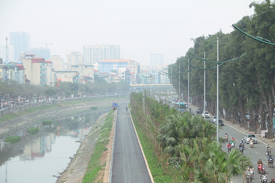 Toàn cảnh con đường dọc sông Tô Lịch chỉ để đi bộ, đi xe đạp - 2 Toàn cảnh con đường dọc sông Tô Lịch chỉ để đi bộ, đi xe đạp - 2