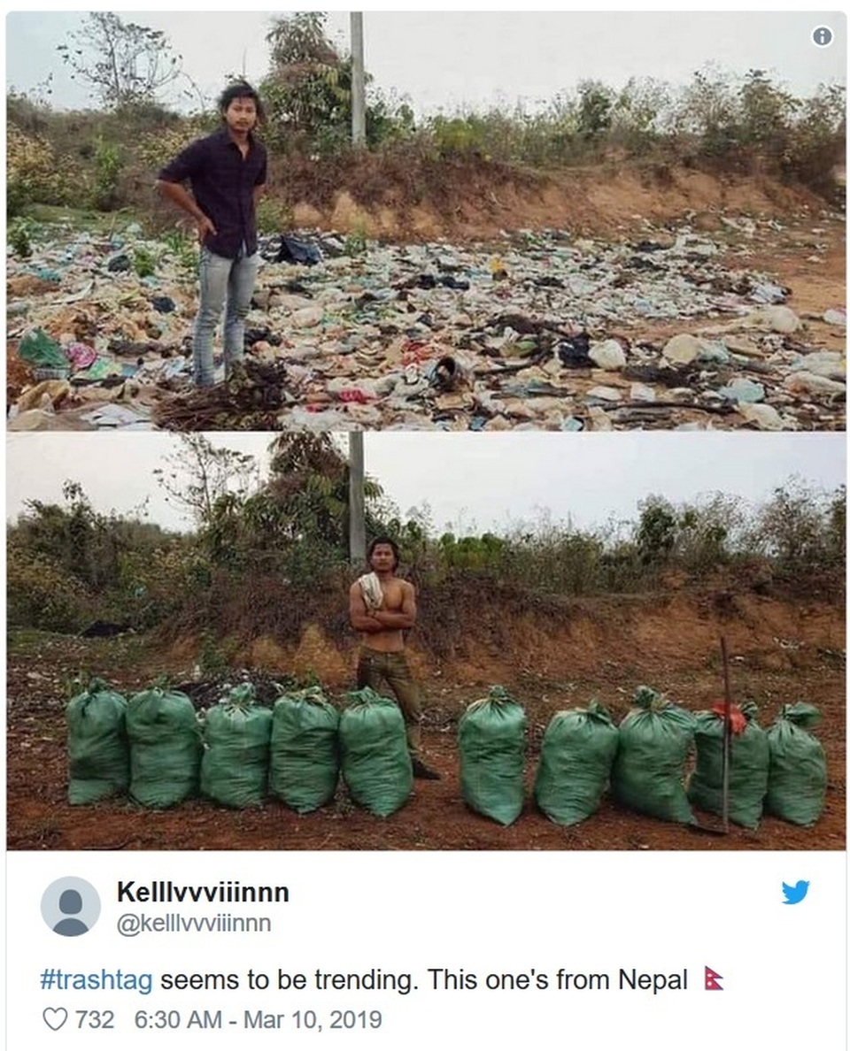 Trào lưu “Thử thách dọn rác” đang lan truyền mạnh mẽ trên cộng đồng mạng - 2